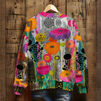Yayoi Kusama Polka Dot Flower Sweatshirt