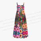 Yayoi Kusama Flower Printed Maxi Dresses