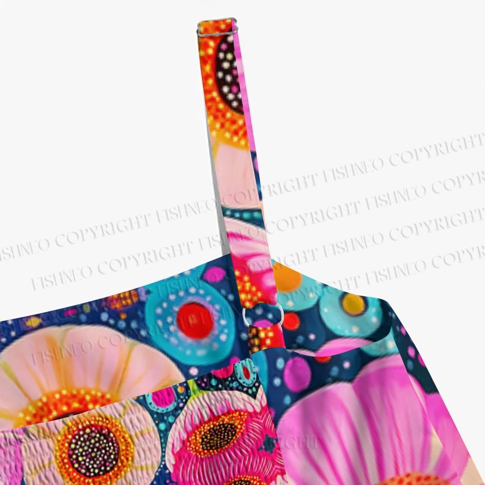 Yayoi Kusama Flower Printed Maxi Dresses