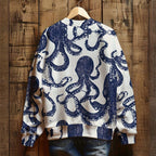 Ocean Octopus Printed Sweatshirt