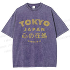 Unisex The Heart's Home Printed Washed Tee