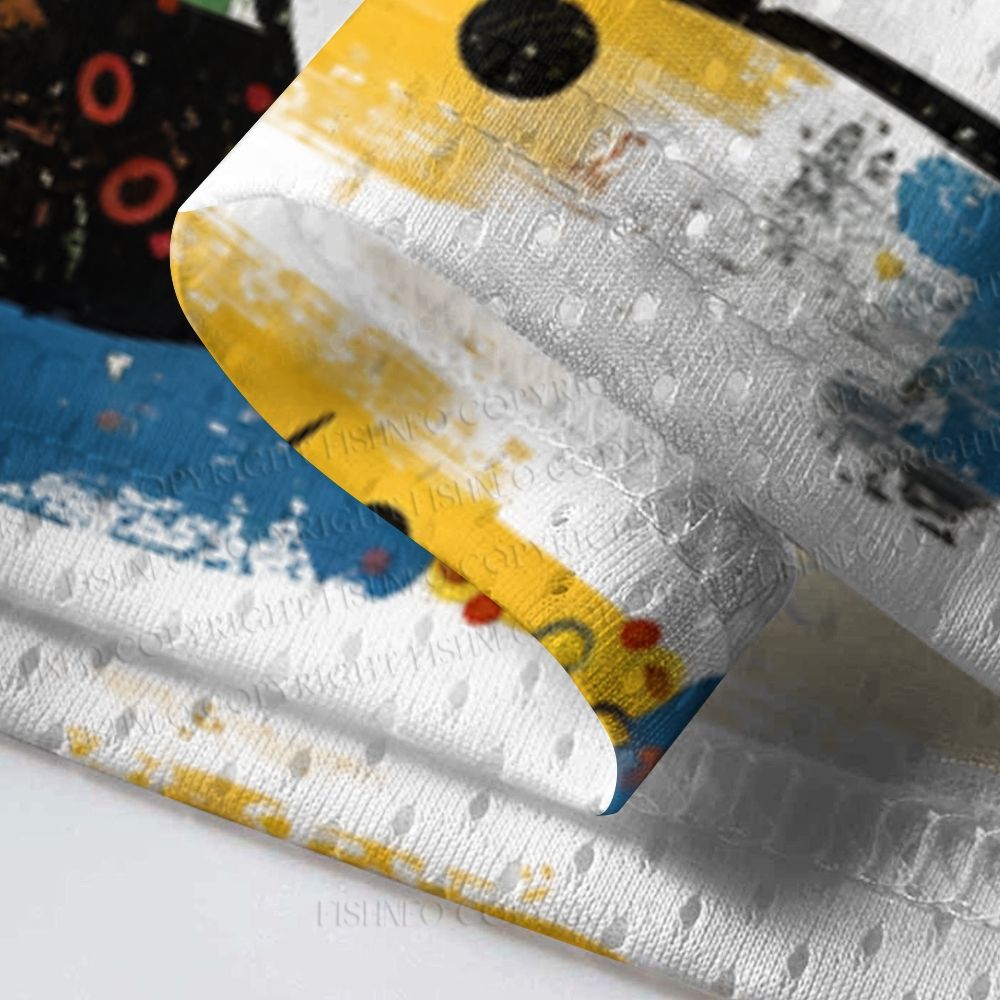 Joan Miró Style Cat Jersey Shirts