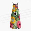 Flowers Yayoi Kusama Maxi Dresses