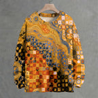 Klimt Art Crew Neck Sweater