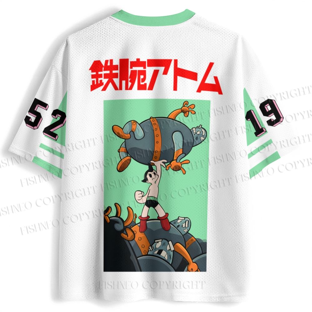 Astro Boy Vintage Art Printed Jersey Shirts