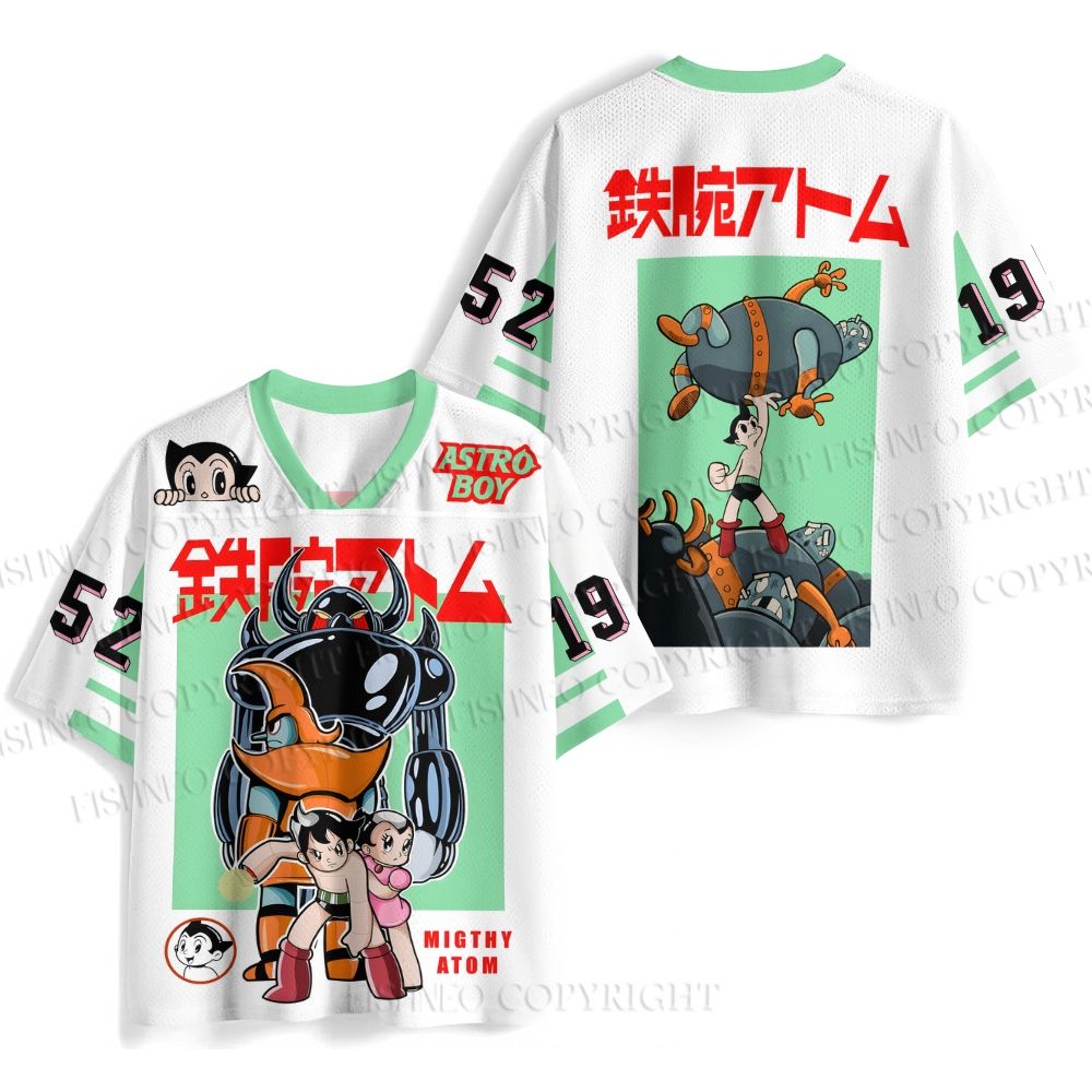 Astro Boy Vintage Art Printed Jersey Shirts