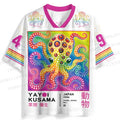 Yayoi Kusama Rainbow-colored Octopus Jersey Shirts