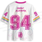 Yayoi Kusama Rainbow-colored Octopus Jersey Shirts