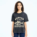 Japan Tsukiji Fish Market Washed T-Shirt
