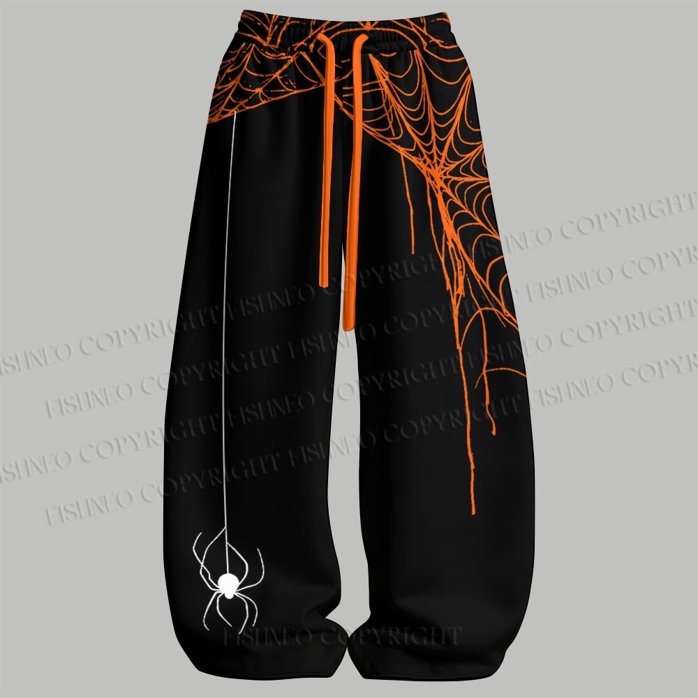 Men's Halloween Skulls Sleeveless Tank Top & Elasticated Trousers pants Two-Piece Streetwear Set
