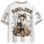 BOO-JEE Leopard Printed Jersey Shirts