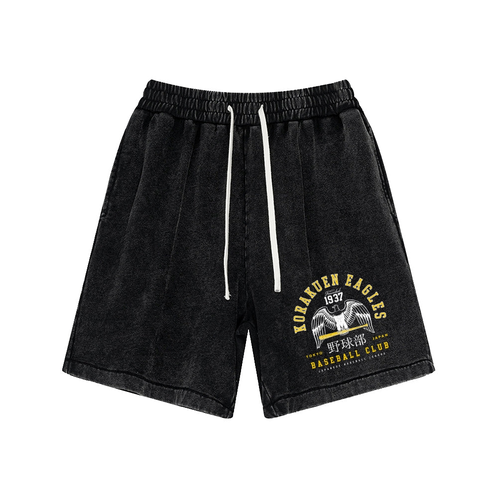 korakuen Eagles Cotton Casual Shorts