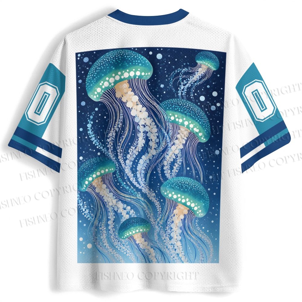 Yayoi Kusama Jellyfish Jersey Shirts