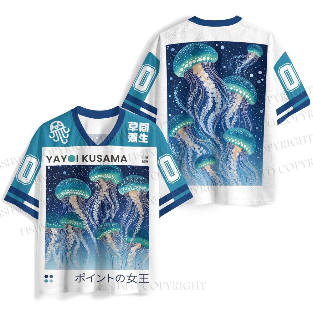 Yayoi Kusama Jellyfish Jersey Shirts