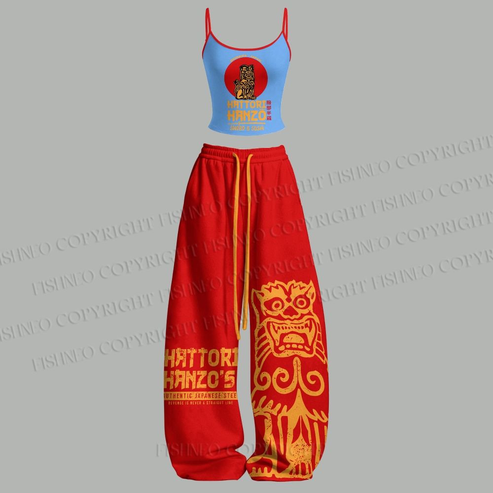 Hattori Hanzō Top & Elasticated Trousers Two-Piece Set
