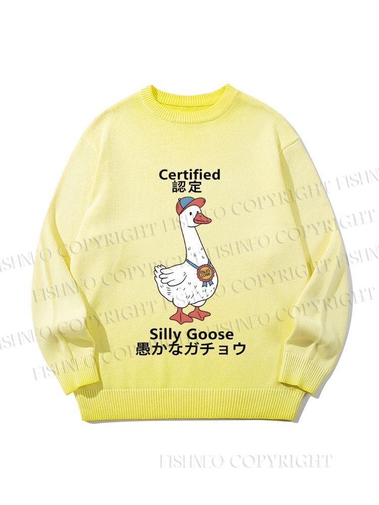 Unisex Silly Goose Certified Gradient Casual sweater