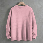 In October We Wear Pink Halloween Ghost  Crew Neck Sweater