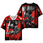 Berserk Guts Printed Jersey Shirts