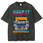 Keep it Old School Vintage Washed T-shirt