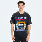 Keep it Old School Vintage Washed T-shirt