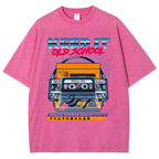 Keep it Old School Vintage Washed T-shirt