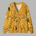 Klimt Art Ugly Cardigan Sweater