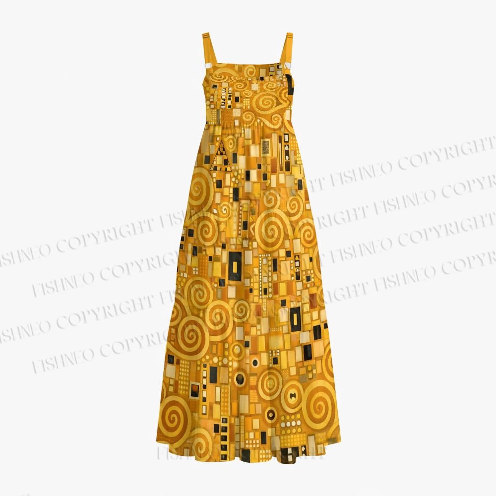 Klimt Art Maxi Dresses