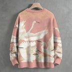 Vintage Crane Crew Neck Sweater