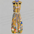 Men's Klimt Funny Cow Sleeveless Tank Top & Elasticated Trousers pants Two-Piece Streetwear Set