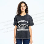 Unisex Hakodate Seafood Market Printed Washed Tee