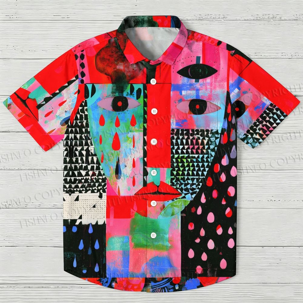 Tears Streamed Down Like Rain Hawaiian Shirt