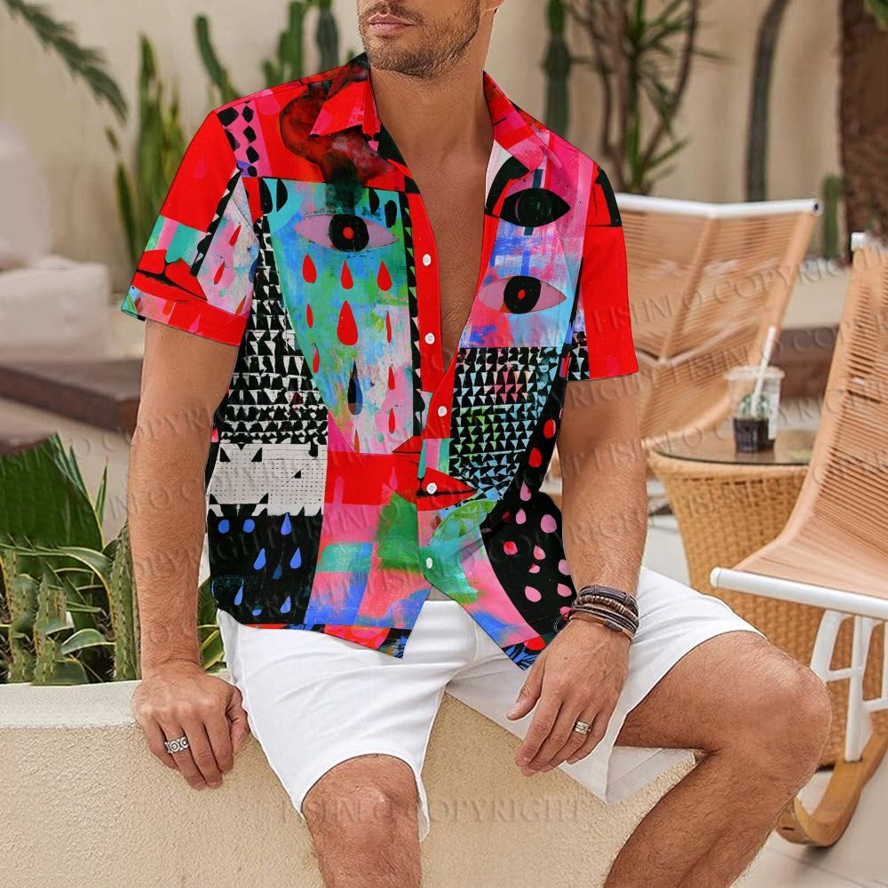Tears Streamed Down Like Rain Hawaiian Shirt