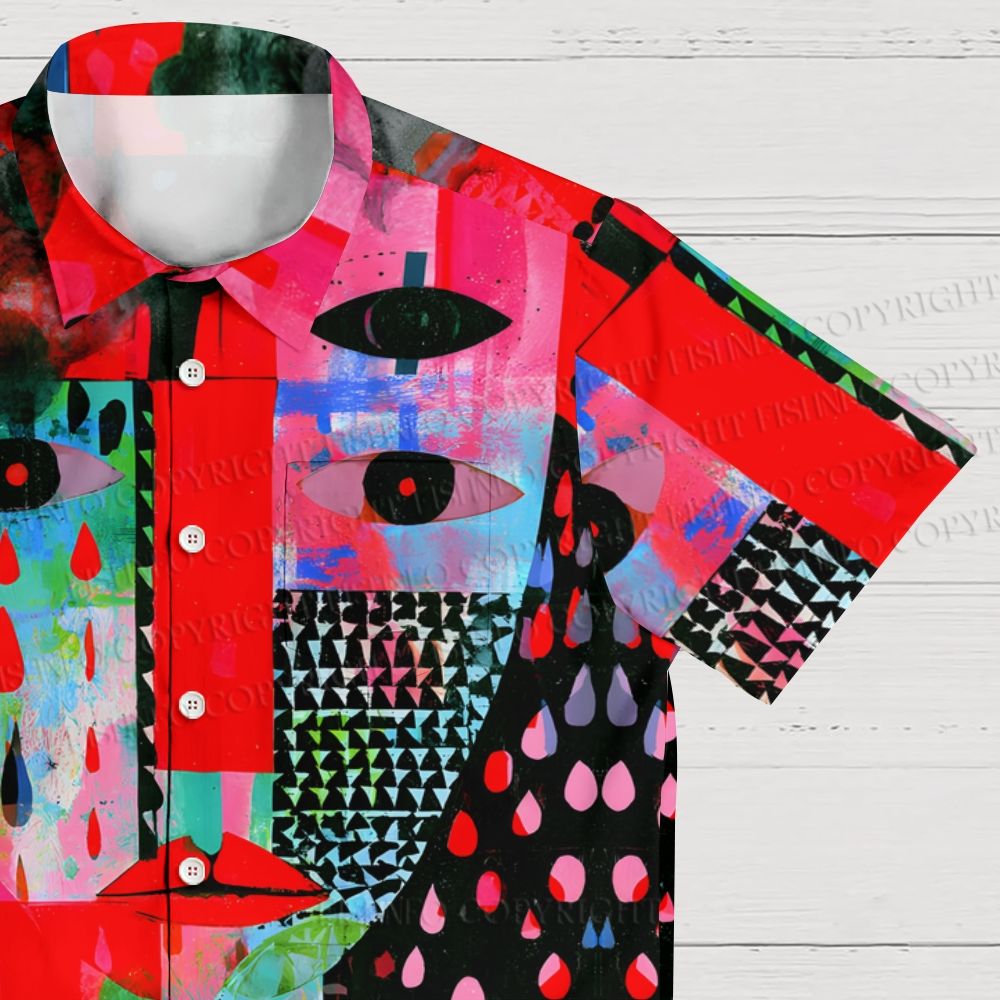 Tears Streamed Down Like Rain Hawaiian Shirt