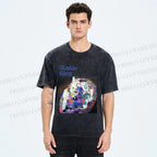 Unisex Klimt Die Jungfrau Printed Washed Tee