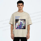 Unisex Klimt Die Jungfrau Printed Washed Tee