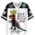 Jean-Michel Basquiat Dinosaur Jersey Shirts