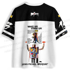 Jean-Michel Basquiat Dinosaur Jersey Shirts
