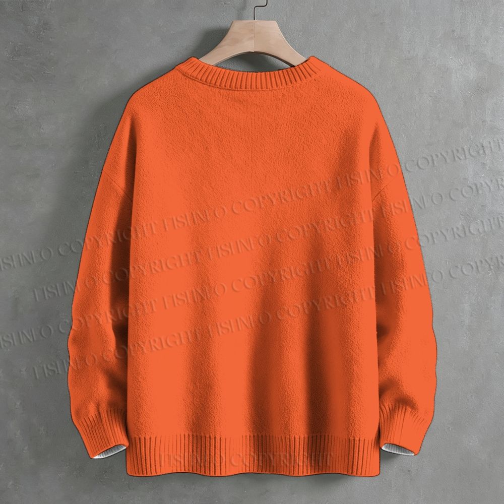 Japanese Ukiyo-e Bird Crew Neck Sweater
