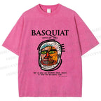 Unisex Jean-Michel Basquiat Untitled (Head) Printed Washed Tee