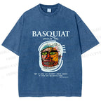 Unisex Jean-Michel Basquiat Untitled (Head) Printed Washed Tee
