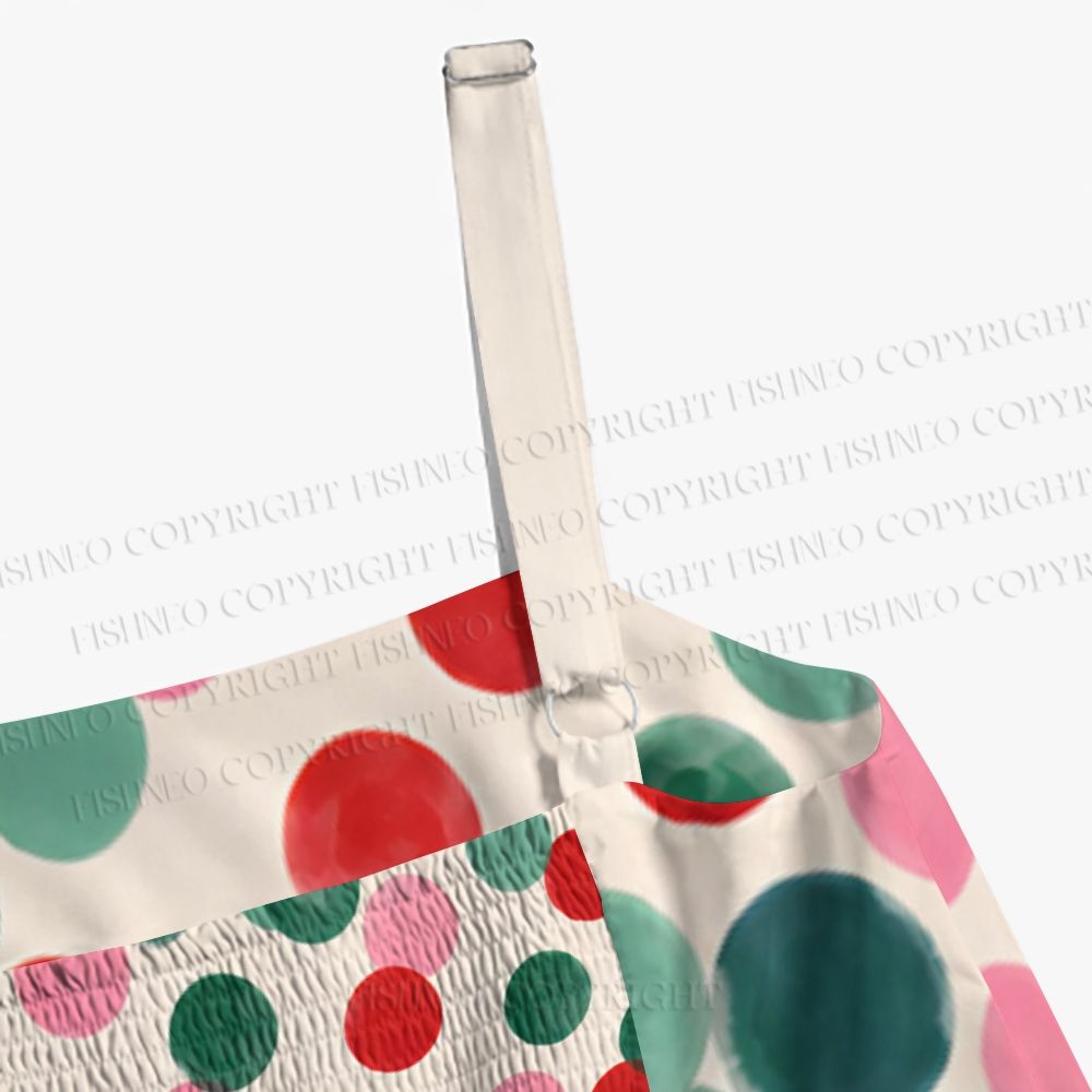 Christmas Dots Maxi Dresses