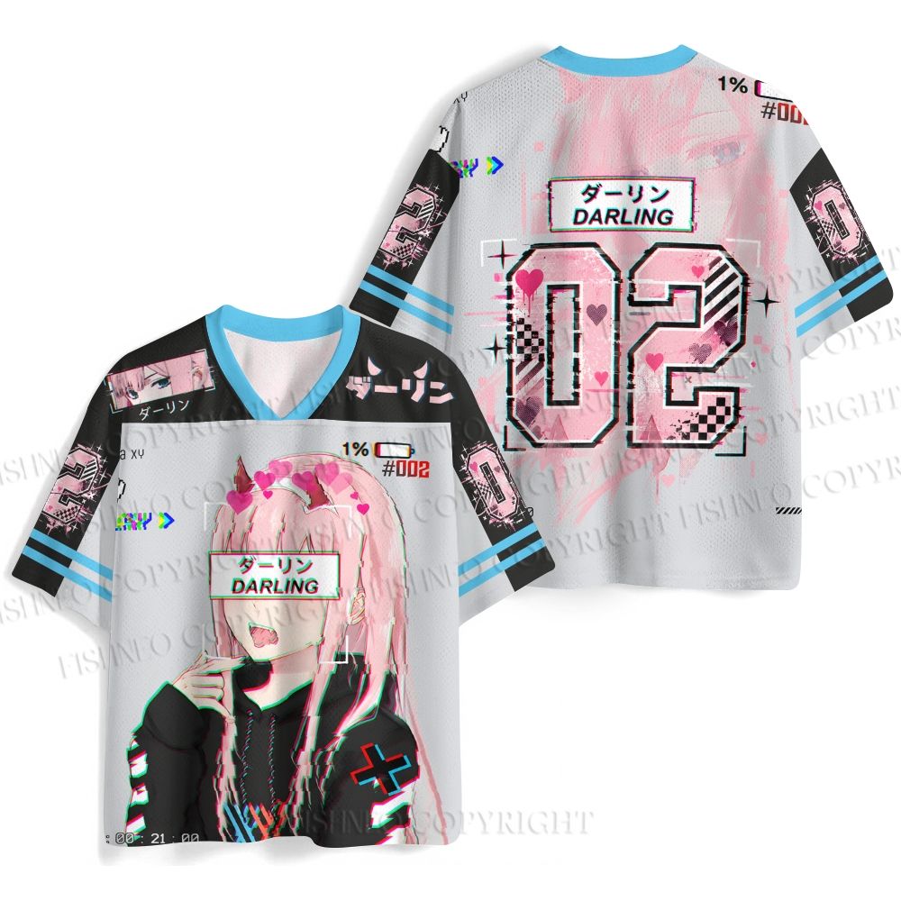 Darling in the FranXX Zero Two Jersey Shirts
