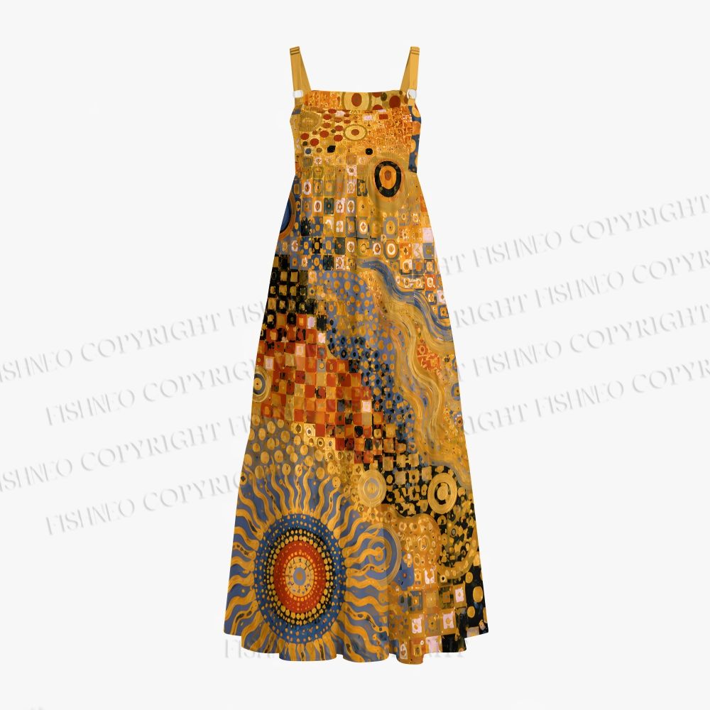 Klimt Art Maxi Dresses
