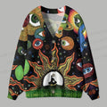 Cosmic Spirit Ugly Cardigan Sweater