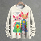 Kitty And Daisy Crew Neck Sweater