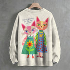 Kitty And Daisy Crew Neck Sweater