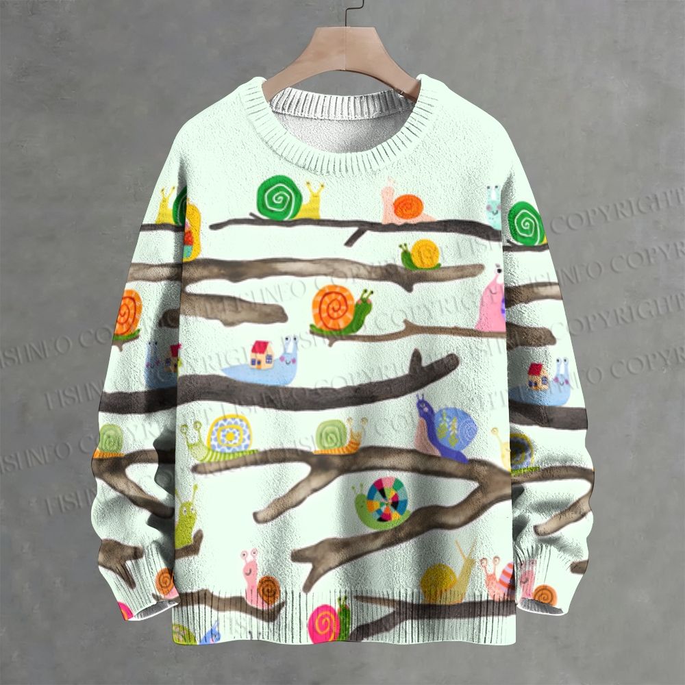 The Snail And The Branch Crew Neck Sweater