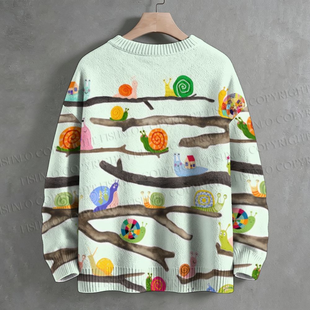 The Snail And The Branch Crew Neck Sweater