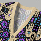 Mystic Hands Ugly Cardigan Sweater