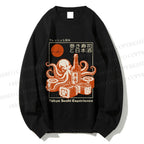 Unisex Tokyo Sushi Experience Printed Sweatshirt